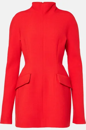 Sportmax Terfrite wool-blend gabardine minidress