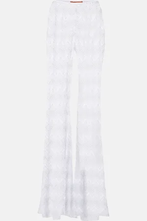 Missoni Zigzag lamÃ© wide-leg pants