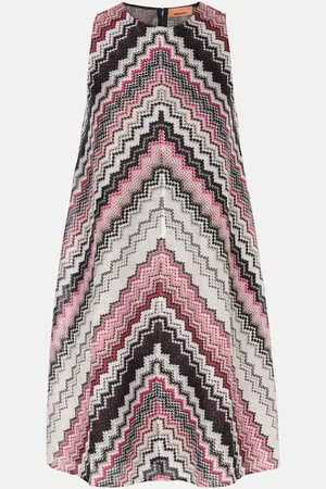 Missoni Zig Zag metallic minidress