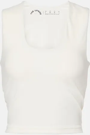 The Upside Onyx Kori cropped tank top
