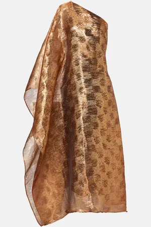 ‎Taller Marmo‎ Betsy one-shoulder fil coupÃ© gown