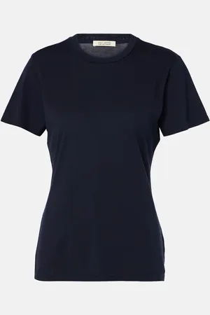 NILI LOTAN Cotton jersey T-shirt