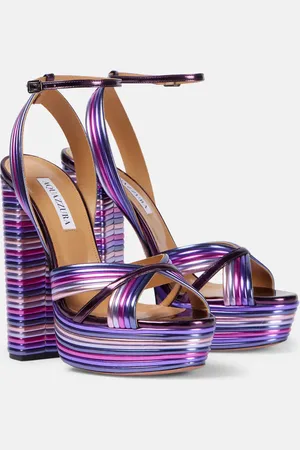 Aquazzura Sundance Plateau 140 platform sandals