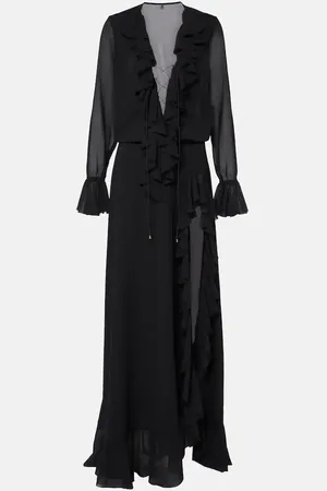 Bananhot Bellen ruffled maxi dress
