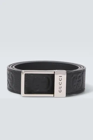 Gucci GG leather belt