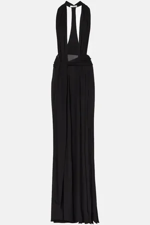 CHRISTOPHER ESBER Trapeze draped jersey gown