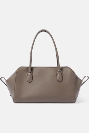 The Row E/W leather duffel bag
