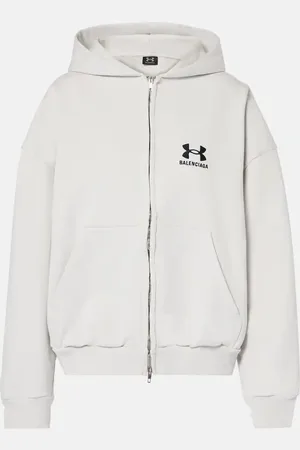 Balenciaga Cotton zip-up hoodie