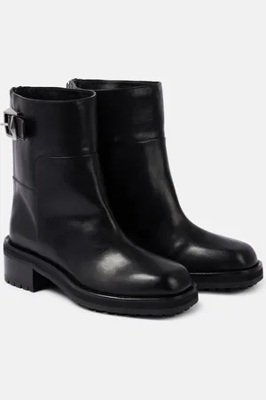 Jimmy Choo Brooklyn 50 leather ankle boots