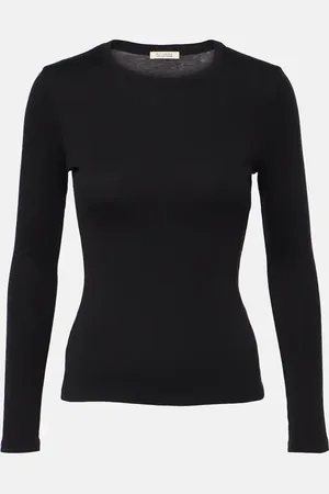 NILI LOTAN Emelie cotton jersey T-shirt