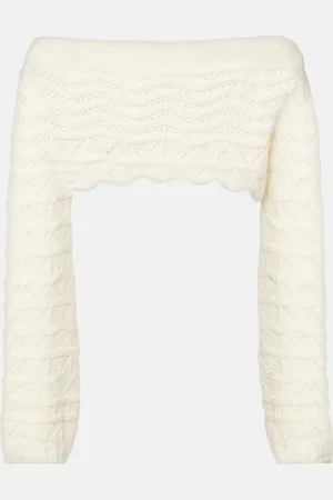 Bananhot Helena striped crochet crop top