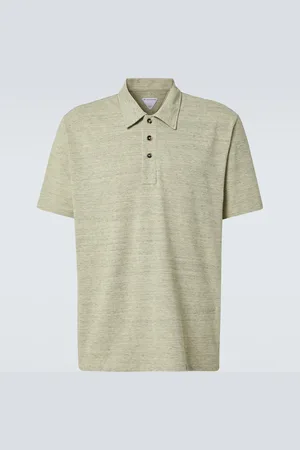 Bottega Veneta Embroidered cotton piquÃ© polo shirt