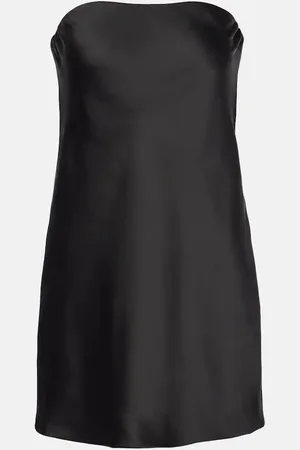 Norma Kamali CrÃªpe satin minidress