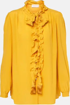 VALENTINO CrÃªpe de chine shirt