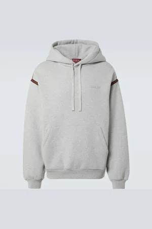 Gucci Web cotton jersey hoodie