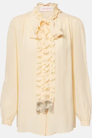VALENTINO CrÃªpe de chine shirt