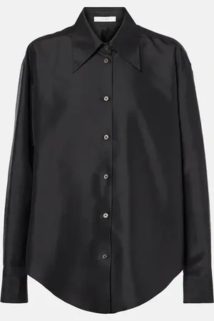 The Row Parave silk shirt