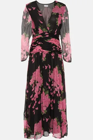 RIXO London Racquel floral maxi dress