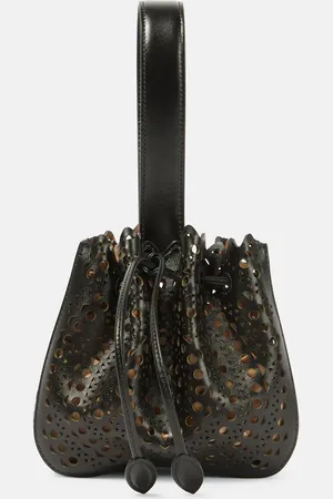 Alaïa AlaÃ¯a Rose Marie Mini Vienne leather clutch