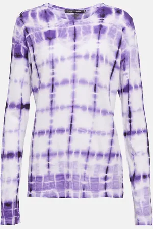 Proenza Schouler Tie-dye cotton top