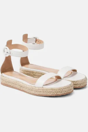 Gianvito Rossi Leather platform sandals