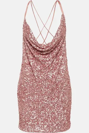 ROTATE Bridal Grace sequined minidress