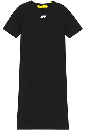 OFF-WHITE Off Stamp ribbed T-shirt dress
