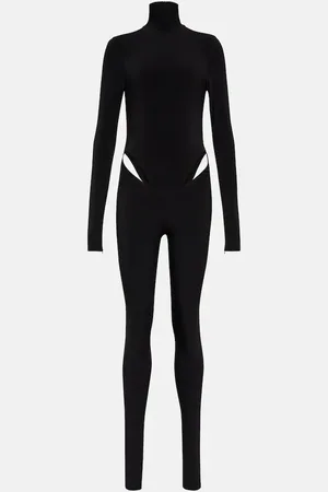 LAQUAN SMITH Cutout turtleneck jumpsuit