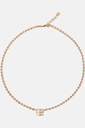 Givenchy 4G crystal-embellished necklace
