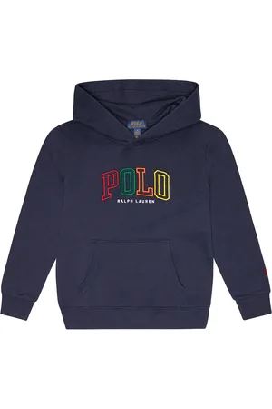 Ralph Lauren Logo cotton-blend jersey hoodie