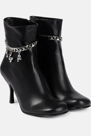 J.W.Anderson Embellished leather ankle boots
