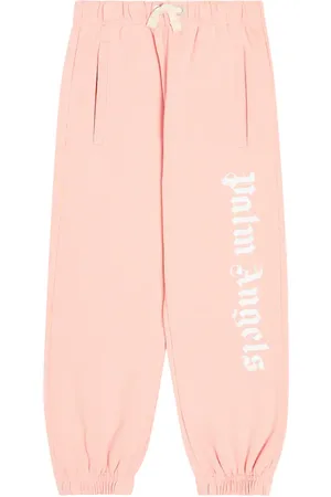 Palm Angels Logo cotton jersey sweatpants