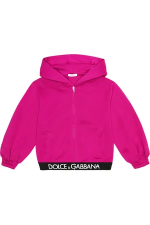Dolce & Gabbana Baby logo-trimmed cotton hoodie