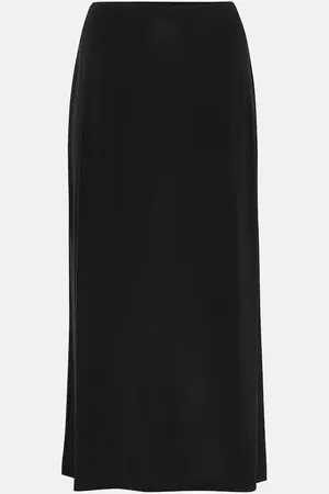 Vince Jersey midi skirt