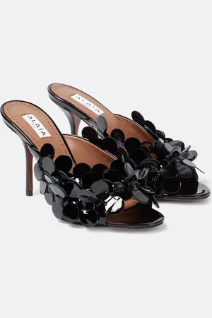 Alaïa AlaÃ¯a Confetti leather mules