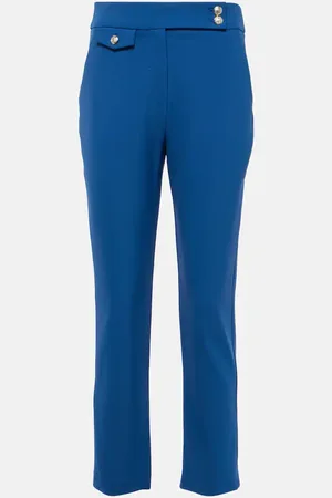 VERONICA BEARD Renzo high-rise cropped slim pants