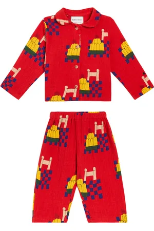 Bobo Choses Baby Yummy Cake printed cotton pajamas