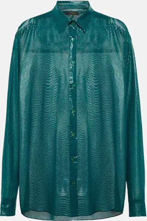 Oseree OsÃ©ree LamÃ© shirt