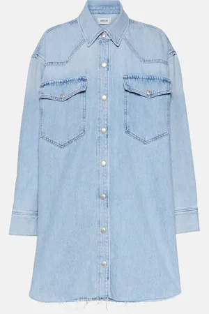 AGOLDE Jessa denim shirt dress
