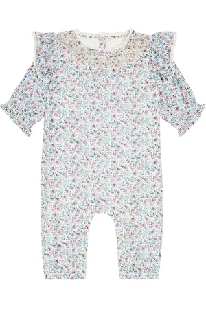 Louise Misha Ounisa floral cotton onesie