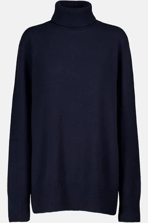 The Row Milina turtleneck wool and cashmere sweater