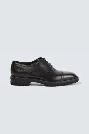 Manolo Blahnik Norton leather Oxford shoes