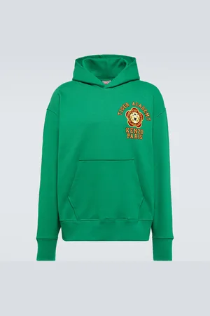 Kenzo Printed cotton hoodie