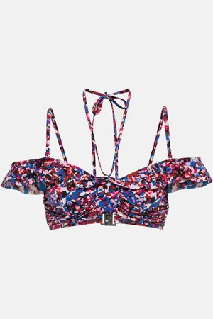 Isabel Marant Skyros floral bikini top