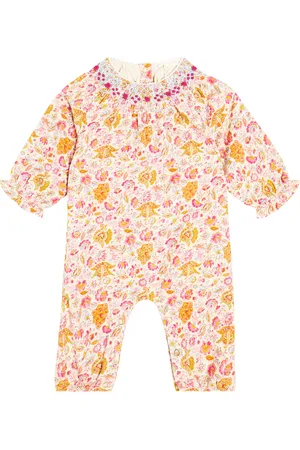 Louise Misha Baby Lounisa floral cotton onesie