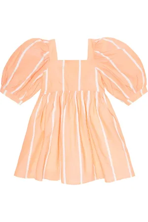 MORLEY Suzy striped cotton poplin dress