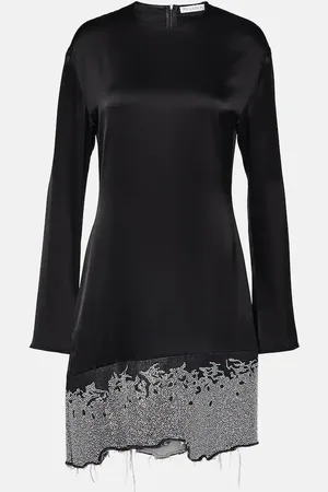 J.W.Anderson Deconstructed satin minidress