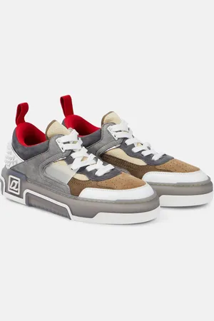 Christian Louboutin Astroloubi studded suede sneakers