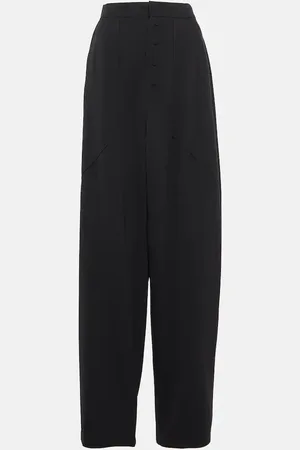 Stella McCartney High-rise tapered wool pants
