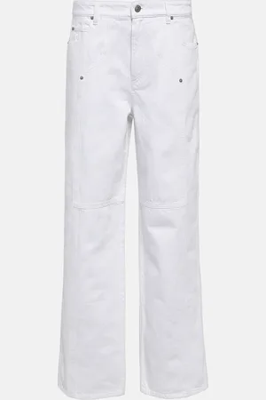 Marant Etoile Valeria mid-rise straight jeans